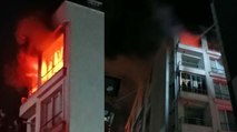 Çanakkale’de korku dolu anlar: Önce patlama sonra yangın