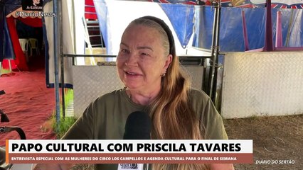 Conheça as gerações de mulheres do circo Los Campellos no Papo Cultural com Priscila Tavares