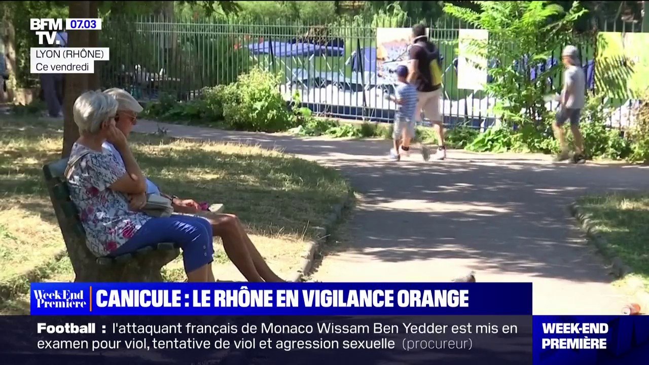 "Je sors le matin, et l'après-midi je reste chez moi": les Lyonnais se préparent à la canicule