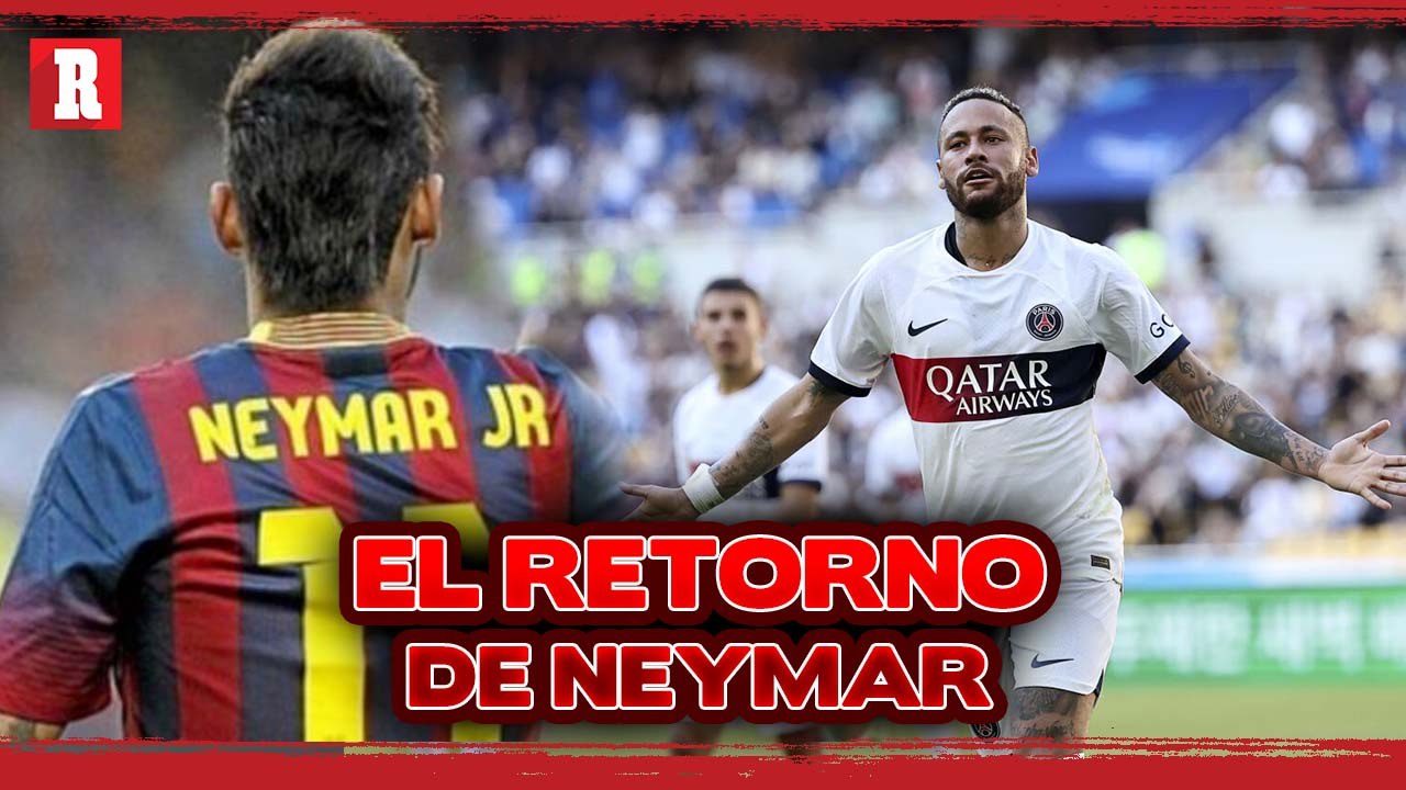 NEYMAR apunta a BARCELONA
