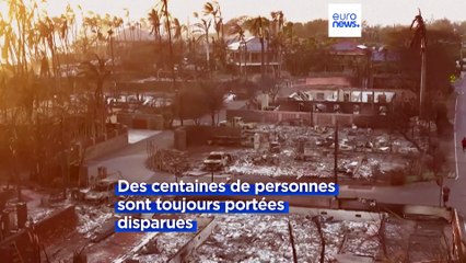 Hawaï : enquête ouverte après l'incendie qui a fait au moins 80 morts