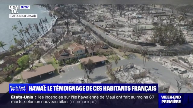 On a eu beaucoup de dons : les Français expatriés à Hawaï racontent l'élan de solidarité sur l'île de Maui après les violents incendies