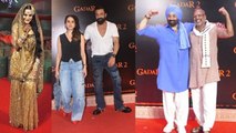 Gadar 2 Grand Premiere:Sunny Deol, Ameesha Patel, Bobby Deol Wife Tanya,Jackie Shroff | Watch Video