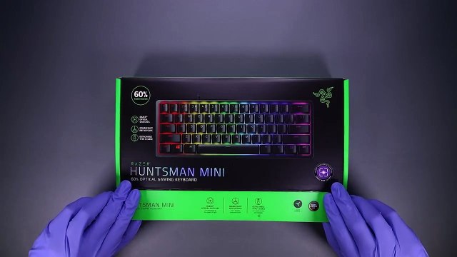 Razer Huntsman Mini Gaming Keyboard Unboxing