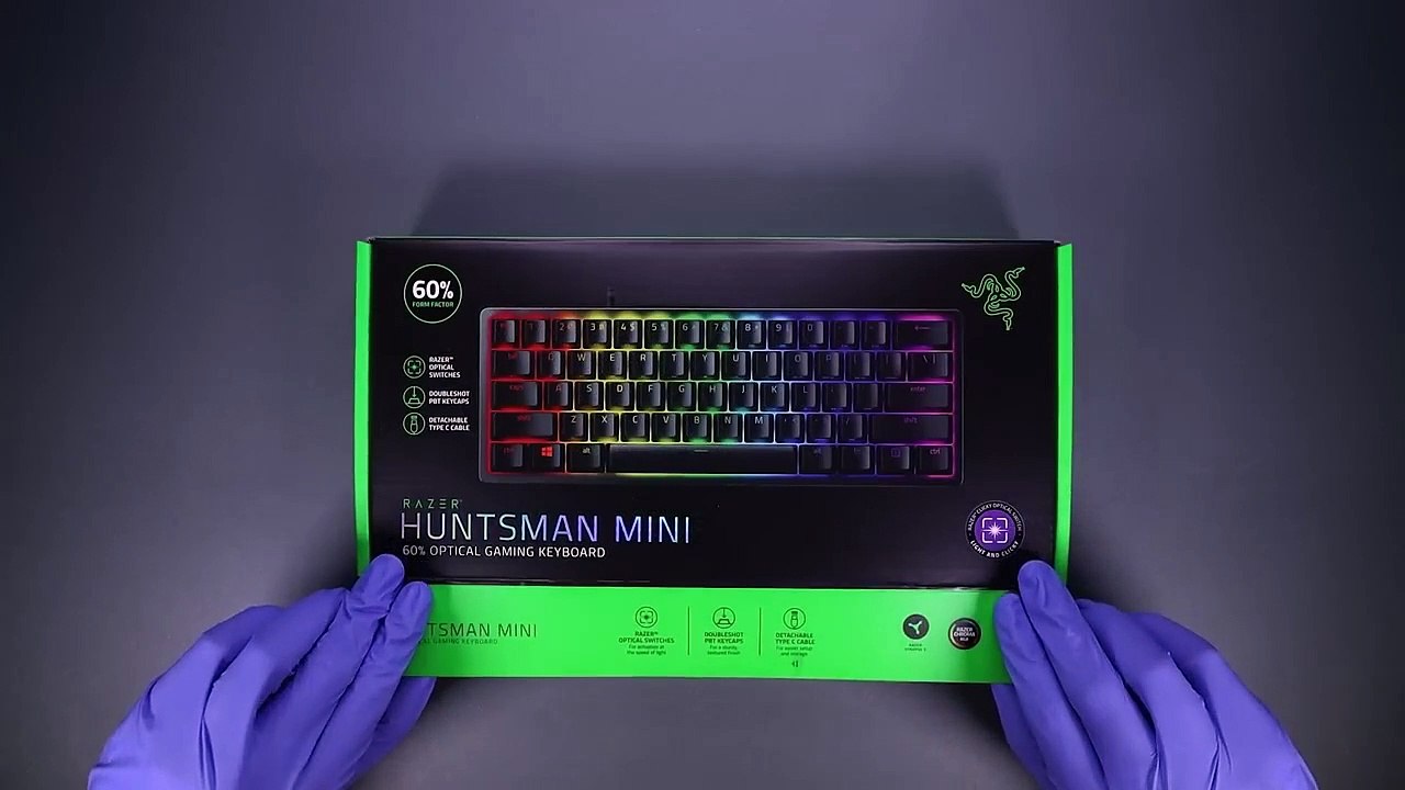 Razer Huntsman Mini Gaming Keyboard Unboxing