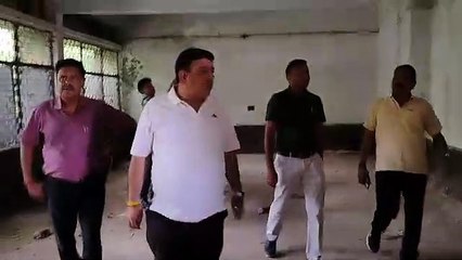 इंदरगढ़ पहुंचे कलेक्टर ने किया सीएम राइज स्कूल का निरीक्षण
