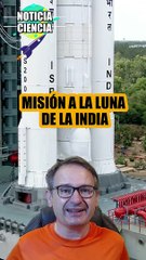 LA INDIA TAMBIÉN QUIERE CONQUISTAR LA LUNA  Lanzada la misión Chandrayaan-3