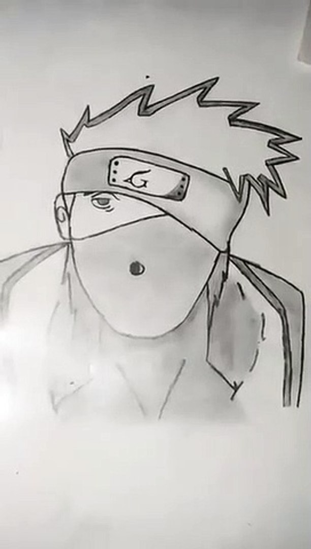 Kakashi draw anime#shorts#anime#viral