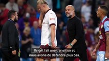 1ère j. - Guardiola explique sa discussion avec Haaland à la mi-temps