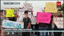 Liberan a joven detenido por policías acusados de matar a Alexis en Veracruz
