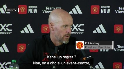 Ten Hag : "Kane, une perte pour le championnat"
