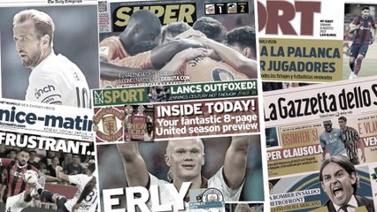 Le Barça propose un contrat étrange à Neymar, la presse anglaise fait ses adieux à Harry Kane