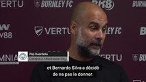 Guardiola explique sa discussion avec Haaland à la mi-temps