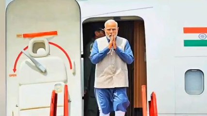 छतरपुर: खजुराहो पहुंचे पीएम मोदी, हुआ भव्य स्वागत