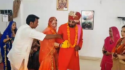 #Russia की सैनिया बीकानेर के मयंक की हरे कृष्णा हरे रामा खास शादी | Love #shorts  #harekrishna  #rajasthan