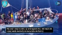 Guardacostas rescatan in extremis a decenas de migrantes en un yate en el sur de Grecia