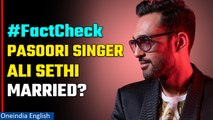Popular Pakistani singer Ali Sethi breaks silence on marriage rumours, Know details | Oneindia News