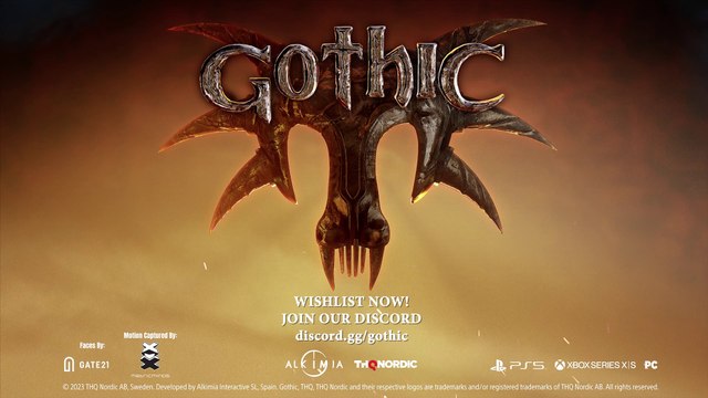 Gothic 1 REMAKE - In-Engine Schowcase Trailer (2023)