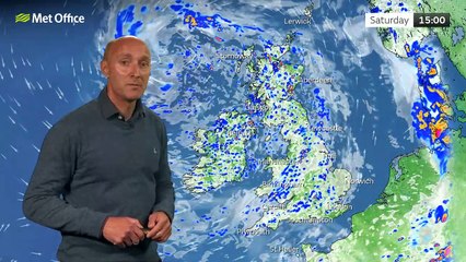 Met Office Afternoon Weather Forecast 12/08/23 – Sunshine and showers