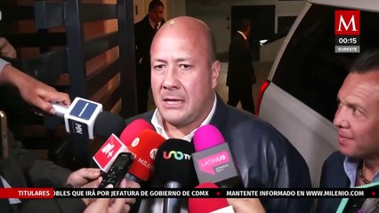 Líderes de MC mantienen encerrona, Enrique Alfaro señala que el partido fijará la postura