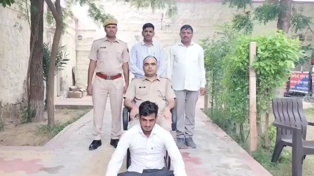 चौहटन: अवैध मादक पदार्थ के साथ एक गिरफ्तार तो दूसरा फरार, जानें कितनी स्‍मैक की बरामद