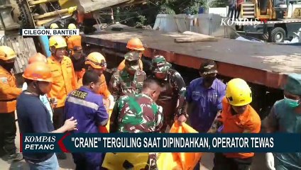 Download Video: Operator Tewas Terjepit Badan Crane, Proses Evakuasi Berlangsung Dramatis!