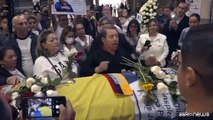 In Ecuador i funerali di Fernando Villavicencio