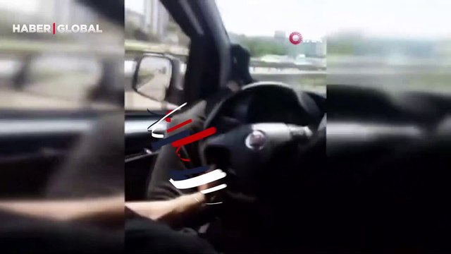 Çekmeköy’de araç içinde skandal görüntüler! Arkadaşları ise o anları cep telefonu ile kayda aldı