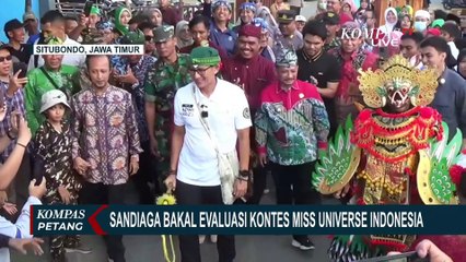 Sandiaga Uno Sebut Evaluasi Miss Universe Indonesia Menunggu Hasil Investigasi Polisi