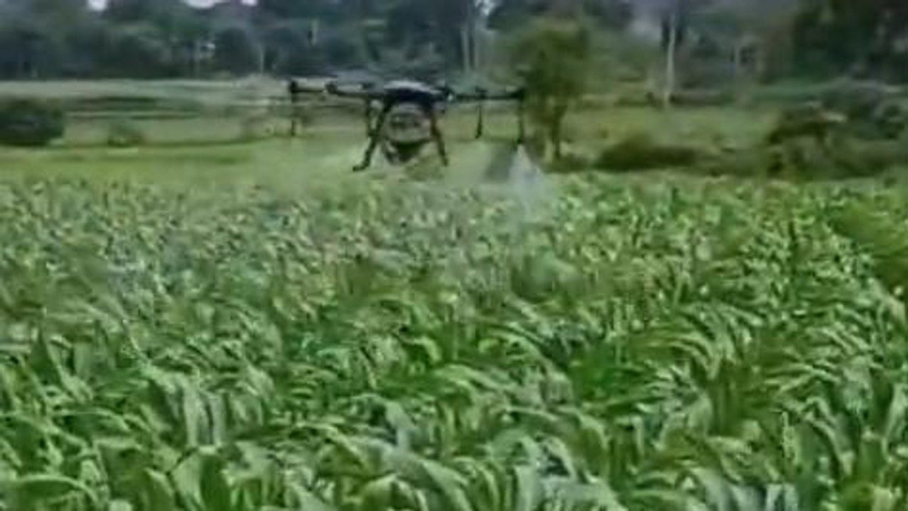సిద్ధిపేట: డ్రోన్ తో మందు పిచికారిపై అవగాహన