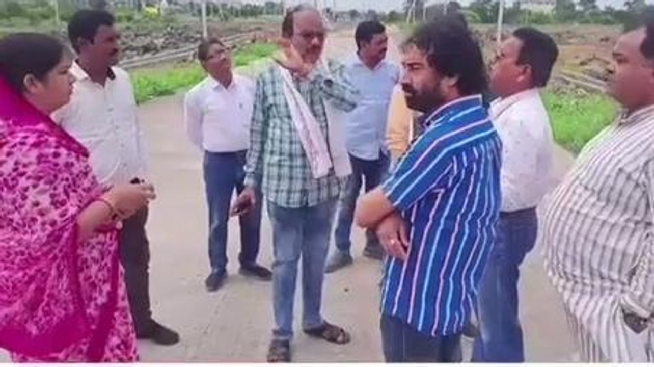 खंडवा: महापौर ने किया ट्रांसपोर्ट नगर का निरीक्षण,दिये आवश्यक दिशा निर्देश