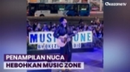 Nabila Taqqiyah Ajak Penonton Nyanyi Bareng di Music Zone