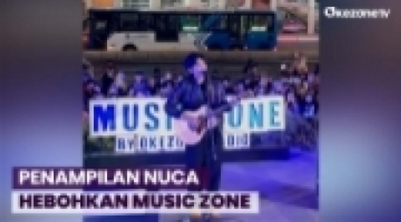Nabila Taqqiyah Ajak Penonton Nyanyi Bareng di Music Zone