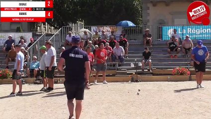 National triplette CASALE vs DUBOIS - Le Puy-en-Velay : Supranational de pétanque triplette open 2023 (13)