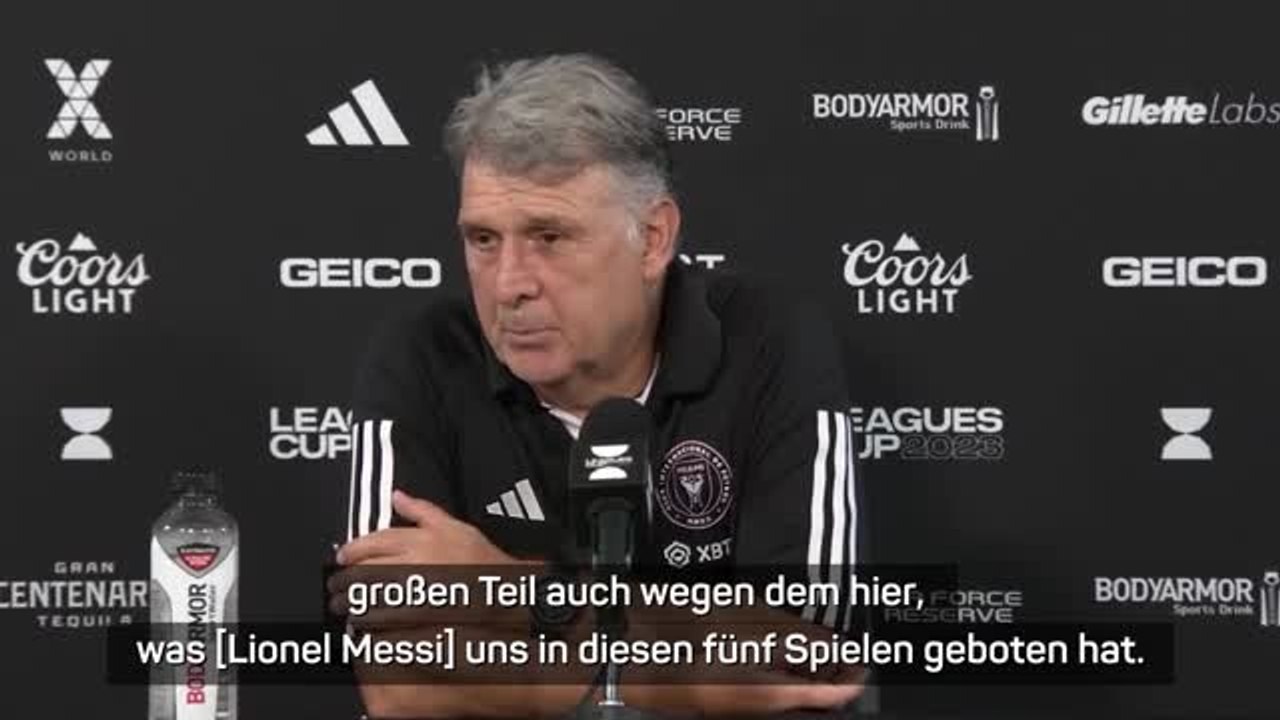Martino: 'Messi bewirkt viel bei Mitspielern'