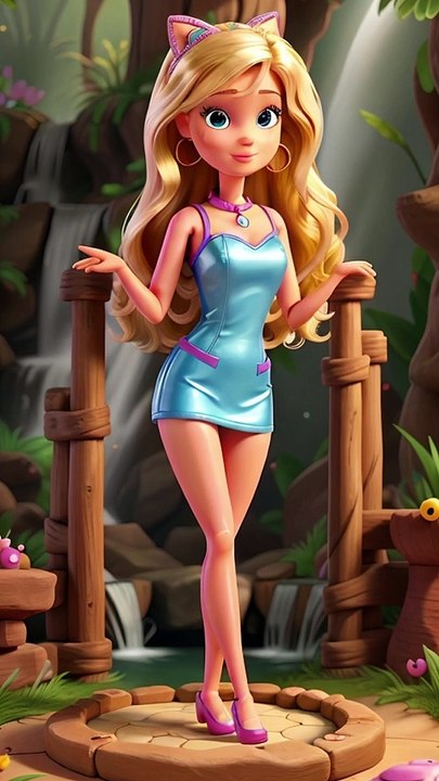 Barbie and the Enchanted Garden Adventure kids story