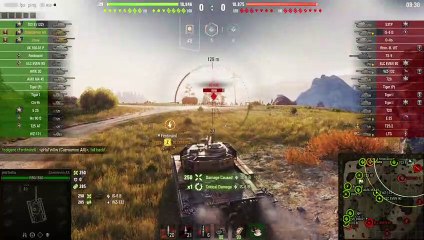 [ wot ] CAERNARVON ACTION X 鋼鐵守護者！ | 4 kills 6.4k dmg | world of tanks |  @pewgun77 ​