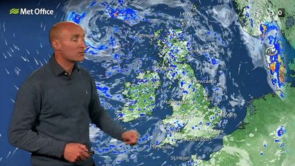 Met Office Evening Weather Forecast 12/08/23 – Sunshine and showers