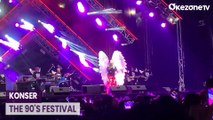 Manggung di The 90's Festival, Titi DJ Jadi Malaikat Bersayap!