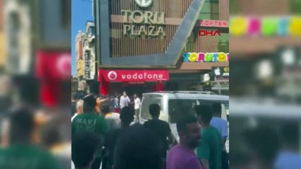 Şanlıurfa'da Banka Şubesinin Çatısında Klima Patlaması