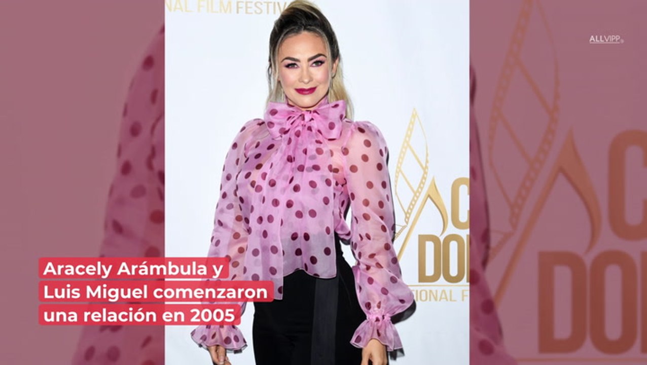 ¿Los hijos de Aracely Arámbula se parecen a ella o a Luis Miguel?
