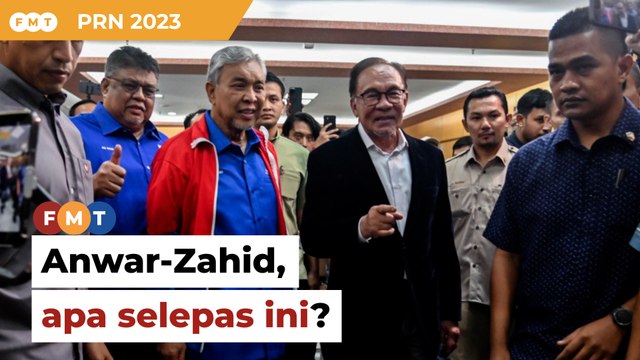Persoalan sukar buat Zahid, Anwar selepas Umno ditewaskan PN