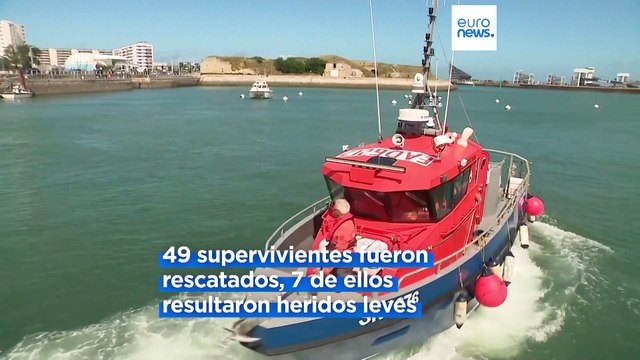 Un barco de inmigrantes se hunde en el Canal de la Mancha y deja 6 muertos