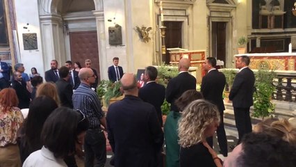 Schlein e Saviano in chiesa degli Artisti per l'ultimo saluto a Michela Murgia