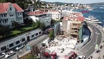 Beşiktaş'ta bina çöktü; stajyer mimar öldü