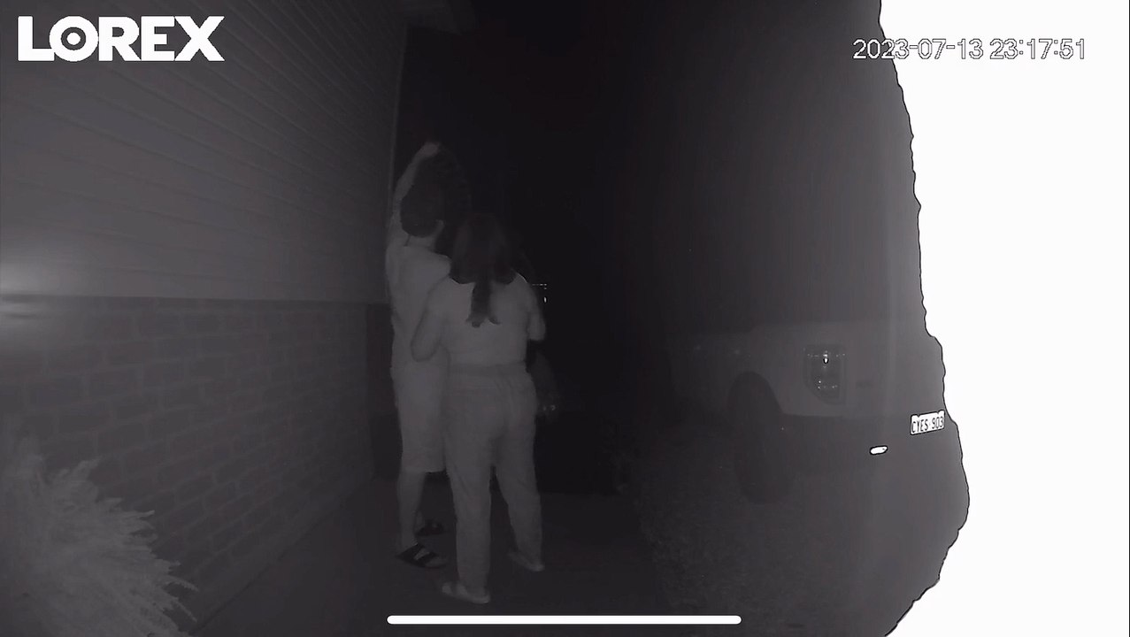 A Meteor Caught On Doorbell Cam