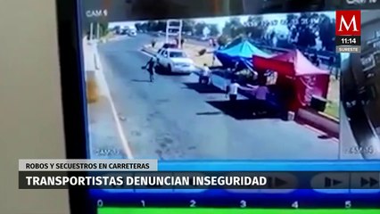 Transportistas denuncian inseguridad al gobierno