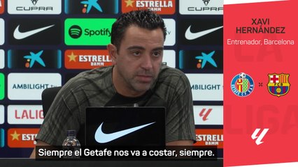 Rueda de prensa de Xavi