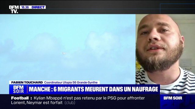 Traversée de la Manche: Il y a une prise de risque de plus en plus grande par les migrants, affirme Fabien Touchaud (Utopia 56)