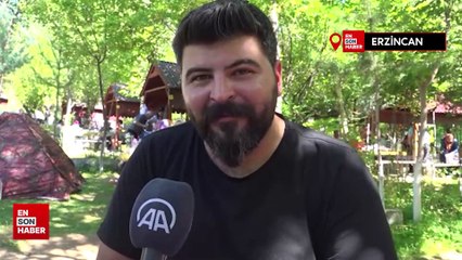 Erzincan'da kavurucu sıcaklardan bunalanların sığınağı: Soğuk Sular